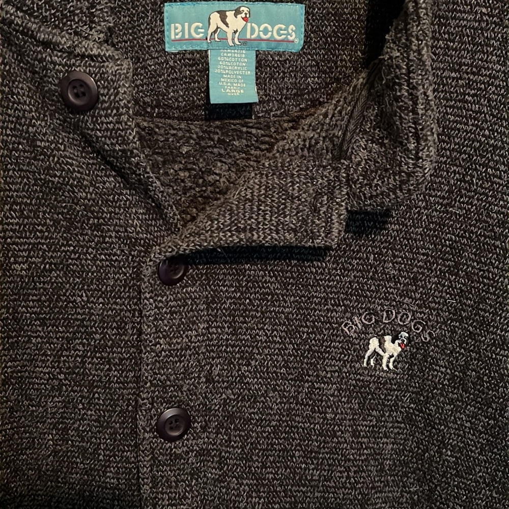 Big Dogs Men's Vintage Pullover Sweater | Size large